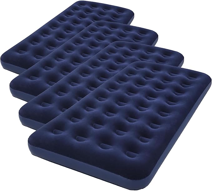 Bestway Flocked Air Bed Twin (Pack of 4)