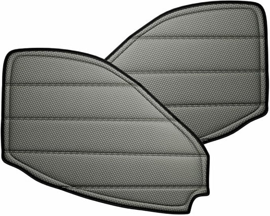 Front Door Window Covers(Pair) for Ford Transit Medium/High Roof, 2020-2026, Magnetic Insulated Blackout Window Sunshade, Foldable Design, AllSeasonGuard