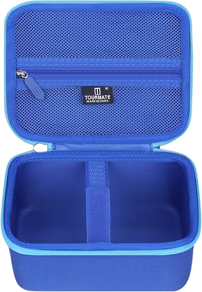 Water Filter for Sawyer Products Mini Water Filtration System, Protective Carrying for Drinking Straw, Squeeze Pouch and Other Accessories（Only Box） (Blue)