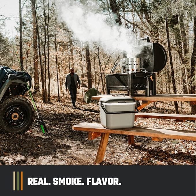 Oklahoma Joe's Rambler Portable Charcoal Grill with 218 sq. in. Cooking Area, Portable Grill, Black