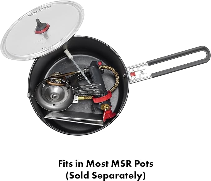MSR WhisperLite International Compact Multi-fuel Camping and Backpacking Stove