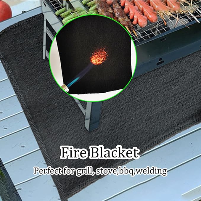 50cm * 50cm Flame Retardant Mat Anti Fire Pad Welding Fireproof Blanket