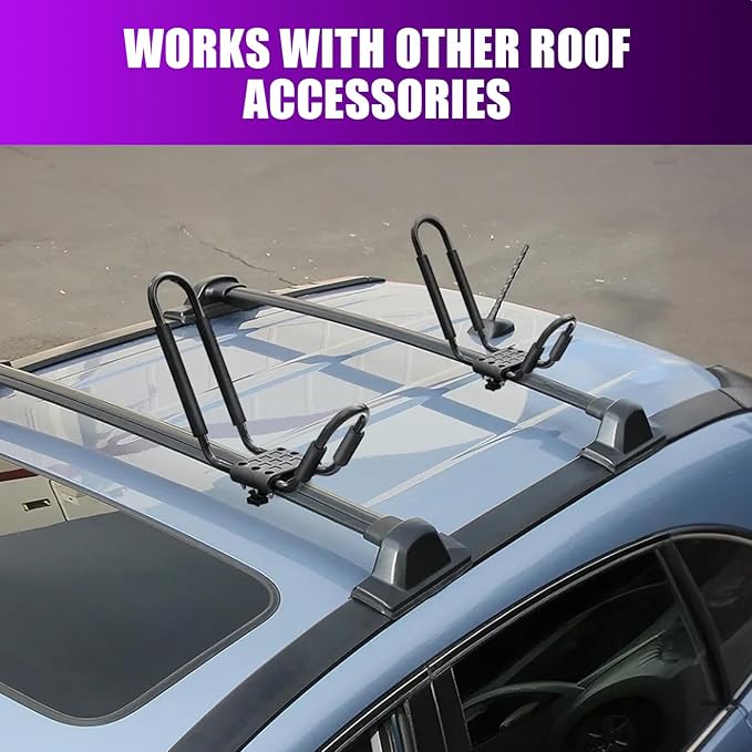 Roof Racks for Honda CRV 2007 2008 2009 2010 2011, 168 lbs Capacity Aluminum Roof Rack Crossbars Luggage Rack Cargo Bars for Canoe, Bike, Kayak, Snowboard, Skiboard, Rooftop Cargo Carrier Bag/Basket