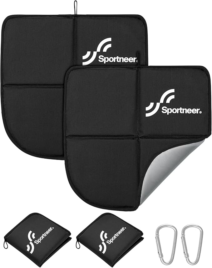 Sportneer Sitting Pad, Lightweight Waterproof Folding Seat Pad for Backpacking, 15.75'' x 15.75'' Portable Camping Seat Mat for Hiking, Picnics & Outdoor Use
