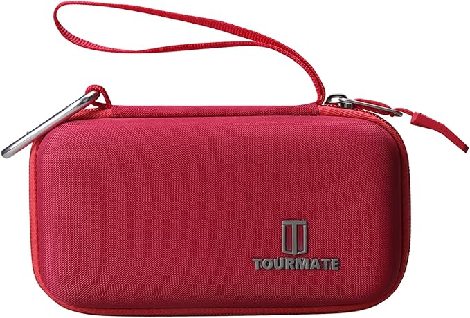 Tourmate Water Filter for Sawyer Products Mini Water Filtration System, Protective Carrying for Drinking Straw, Squeeze Pouch and Other Accessories (Red)