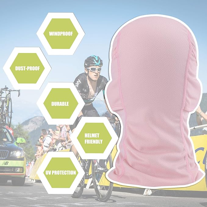 Balaclava Face Mask Adjustable Windproof UV Protection Hood