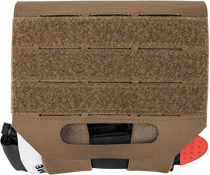 PETAC GEAR Tactical Ifak Pouch,Molle First Aid Micro Trauma Kit Military，Belt Medical Survival Pouches.(Bag Only)