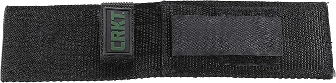 CRKT Combat Stripping Tool with Sheath: Emergency Trauma Tool, Flat Razor Blade to Slide Through Clothing and Gear, Oxygen Wrench, Poly Handle, Sheath 9860