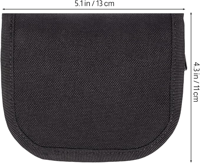 Military Sewing Kit, Army Survival Sewing Kit with Buttons for Men, Women, Small Repair Sewing Tools with Zipper in Nylon Case for Adults Basic for Home, Outdoor, Tactical EDC Sew Kit (Black, 1 Pack)