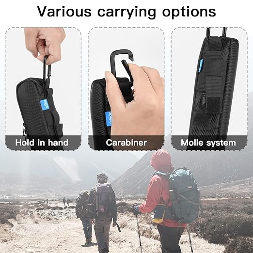 Xxerciz 2 Pack Travel Carry Case Compatible with LifeStraw, Personal Water Filter Storage Case Portable Water Purifier Case for Hiking Camping Backpacking (Case Only)