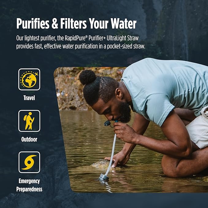RapidPure Purifier + Ultralight Straw