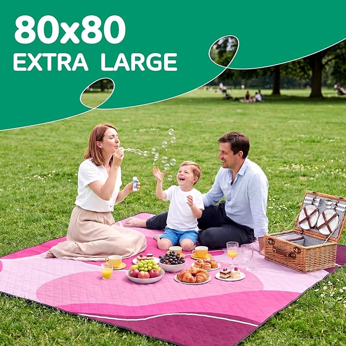 Extra Large Outdoor Picnic Blanket Camping Beach Mat Adult Women Her Sister Mom Gf Girlfriend Aunt Auntie Titi Best Friend Friendship Grandma Bestie Wife Daughter Lady Happy Birthday Cool Unique Gift