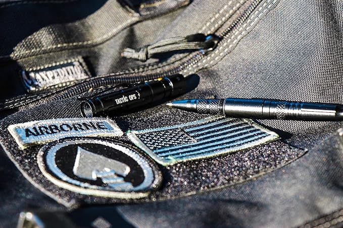 Tactical Self-Defense Pen LED Tactical Flashlight, Bottle Opener, Window Breaker | Multi-Tool for Everyday Carry Survival Gear | Military, Police | Boxed Extra Ink by Tactic Ops
