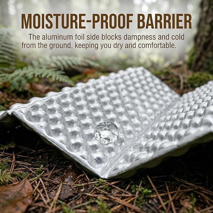 Camping Foldable Sit Pad - Foam Seat Pad for Backpacking