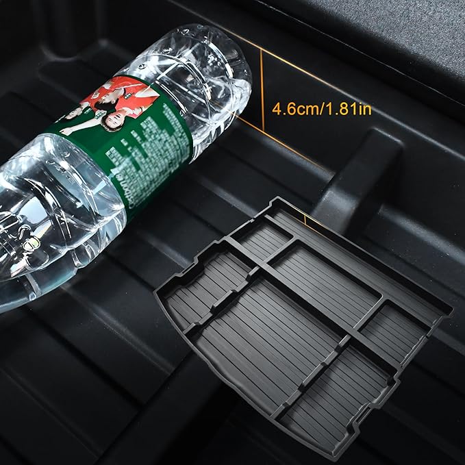 Trunk Organizer for 2019-2025 Toyota RAV4 Accessories, Hidden Storage Box Under Cargo Floor, Rear Trunk Insert Tray, SUV Cargo Storage Organizer (Not for Prime)