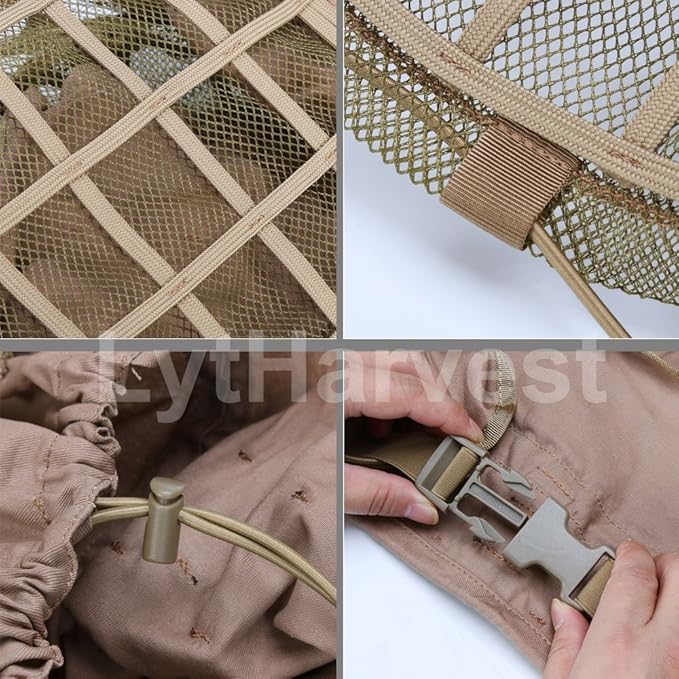 Ghillie Suits Foundation, Tactical Sniper Coats/Viper Hoods