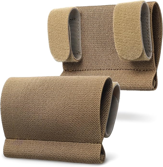 LIVANS Tourniquet Holder TQ Sleeve, Elastic Tourniquet Holder for Duty Belt Tactical Retention Band TQ Pouch Horizontal Battle Belt Accessories Survival Gear