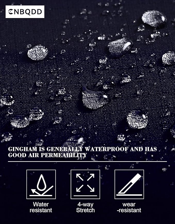 CNBQDD Mens Work Pants Cargo Tactical Construction for Men Ripstop Water Repellent Lightweight Outdoor Hiking with Pockets