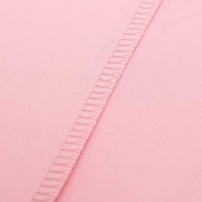 NTBAY Microfiber Toddler Pillowcases with Envelope Closure, 2 Pack 100% Brushed Microfiber Super Soft Travel Kids Nursery Pillow Cases, 14"x20" Fits Pillows Sized 12"x16" 13"x18" 14"x19", Pink