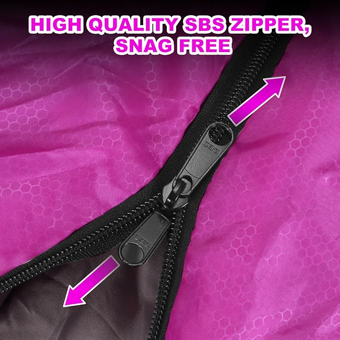 Sleeping Bags for Adults Cold Weather & Warm - Backpacking Camping Sleeping Bag for Kids 10-12, Girls, Boys - Lightweight Compact with Compression Sack