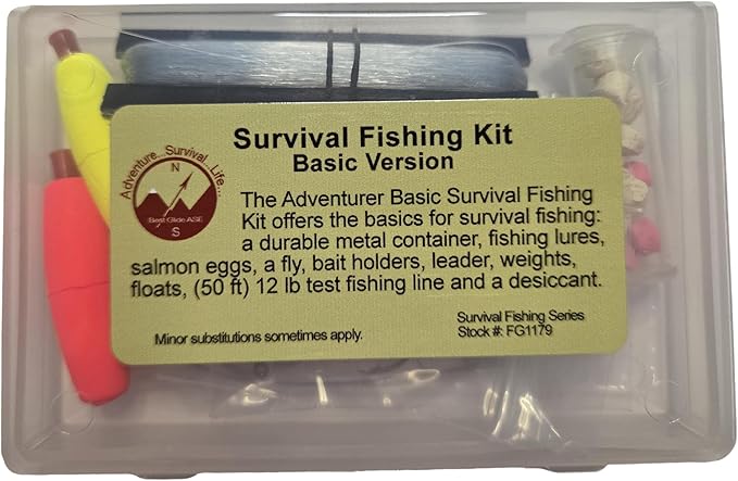 Best Glide ASE Survival Fishing Kit Basic Version
