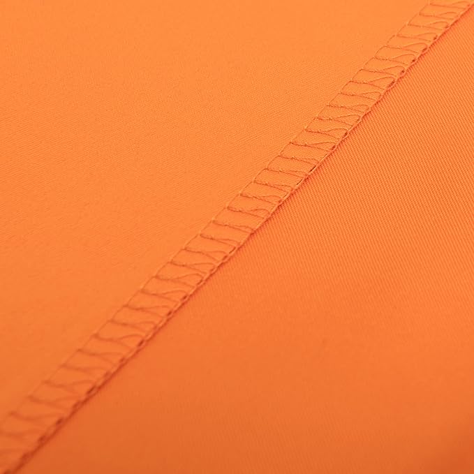 NTBAY Zippered Toddler Pillowcases Set of 2, 100% Brushed Microfiber 13x18 Pillowcases, Super Soft and Cozy Travel Kids Nursery Pillow Cases, 13x18 Inches, Orange