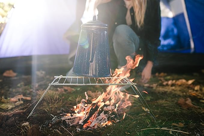 Stansport Chrome Plated Steel Portable Camp Grill
