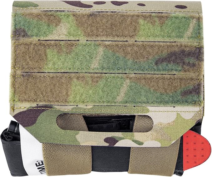 PETAC GEAR Tactical Ifak Pouch,Molle First Aid Micro Trauma Kit Military，Belt Medical Survival Pouches.(Bag Only)