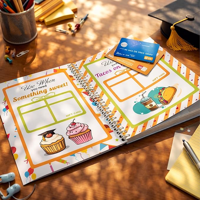 Birthday Gift Card Book 2026, Happy Birth day Gift Card Booklet Holder Organizer, Money Holder Book, Best Friend Birthday Gifts for Women Men Mom Dad Coworker Teen Adult