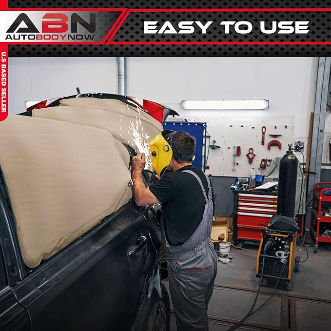 ABN Fiberglass Welding Blanket Fireproof 1 Pack - 6x8 ft High Temp Insulating Welding Blanket for Smoker