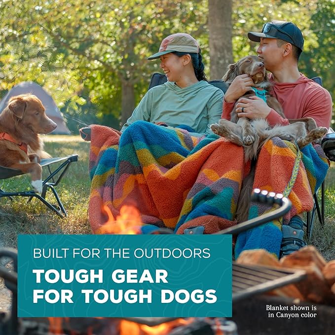 Wilderdog Sherpa Fleece Waterproof Dog Blanket - 60" x 90" - Canyon