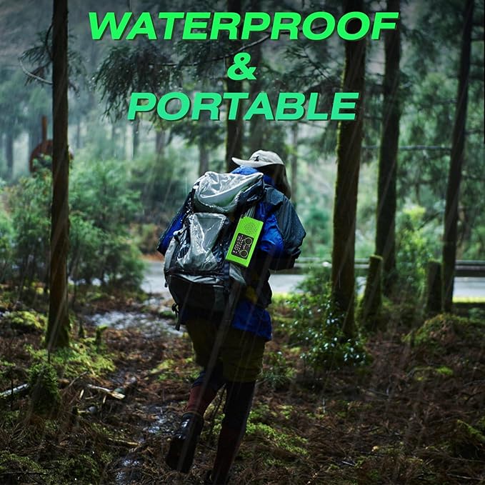 NITIGO Emergency Radio, Multifunction Solar Charger Hand Crank NOAA Weather AM/FM Radio 4000mAh with USB Charged, Reading Lamp, Flashlight, SOS Alarm, Headphone Jack for Emergencies, 2 Pack