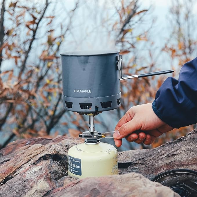 Fire-Maple Petrel Quickboil Pro Ultralight Cooking System – Compact & Fast-Boiling Backpacking Stove Pot Set, Ideal for Hiking, Solo Camping, Travelling, Hunting Trips | Petrel G2 Cooking Set