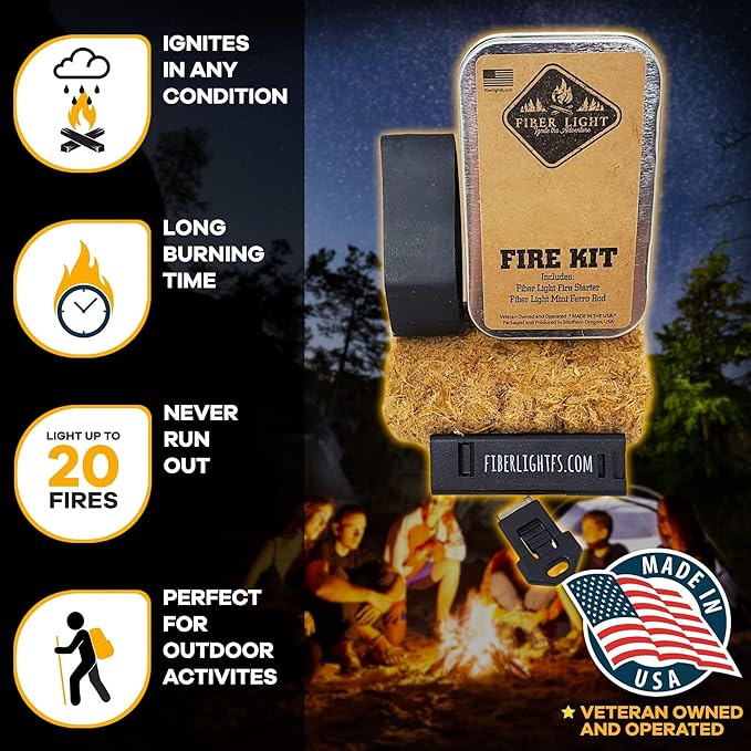 Fiber Light Mini Fire Kit