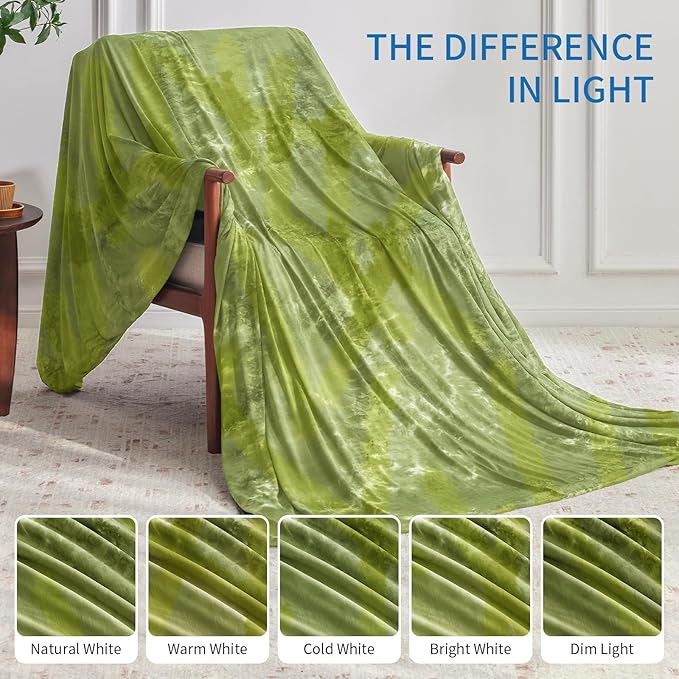 Guohaoi Cooling Blanket for HotSleepers - Arc-Chill Q-Max >0.5 Cool Fiber, 100% Oeko-Tex Certified, Summer Lightweight Throw Blanket, Absorbs Heat to Keep Body Cool for Night Sweats(60x90)