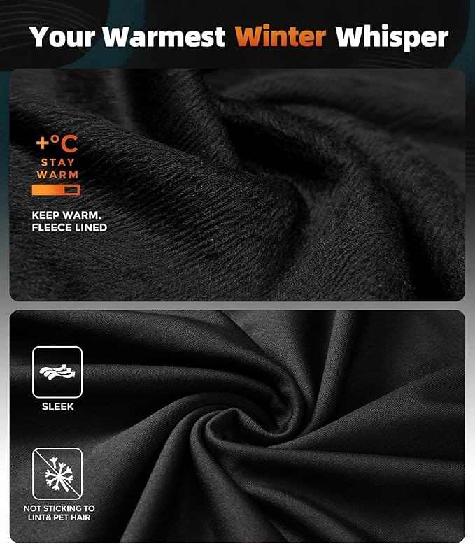 CL convallaria Thermal Underwear Long Johns Set Mens Winter Gift Hunting Gear Sport Base Layer Bottom Top