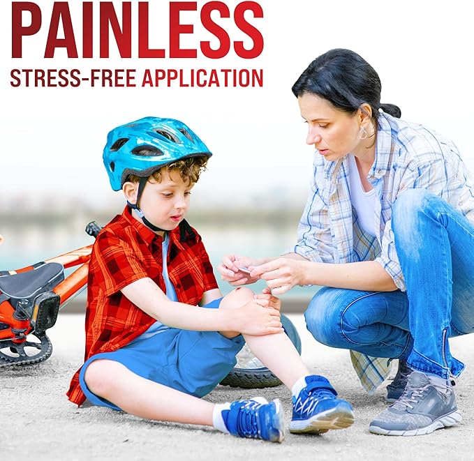 Emergency Wound Closure Strips - 11pk - 2 Types Easy to Use Butterfly Bandages - Stitchless & Painless Laceration Closure Kit