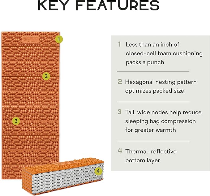 NEMO Equipment Switchback Foam Sleeping Pad