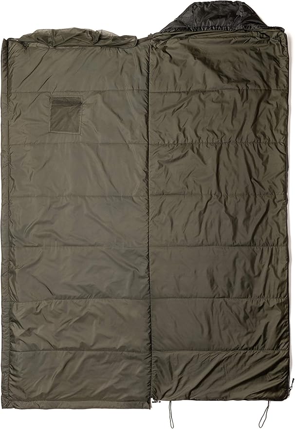Snugpak Jungle Bag Lightweight Sleeping Bag with Left or Right Side Zip, Compact Travel and Camping Bag