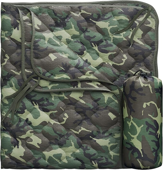 Woobie Blanket Poncho Liner Army & Military Blanket | Insulated Thermal Camping Blanket | USGI, Waterproof Army Gear & Military Gear