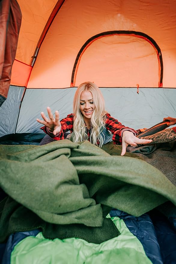 Stansport Wool Blend Camp Blankets