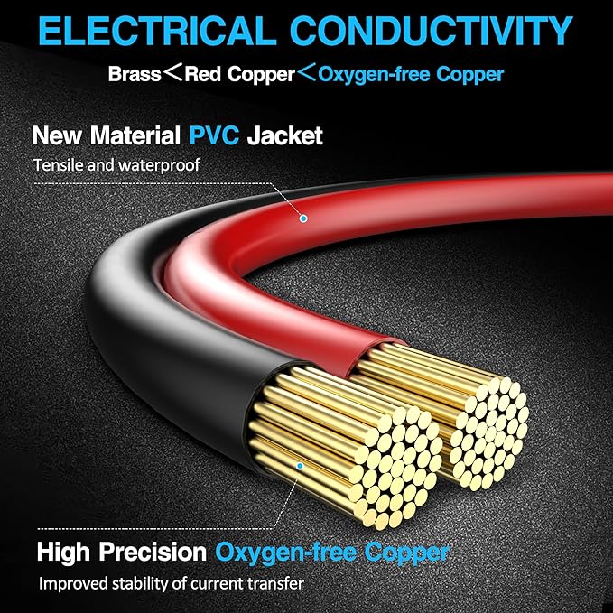 Solar to XT60 Extension Wire (15ft, 12AWG) for Ecoflow Generator and Portable Power Station