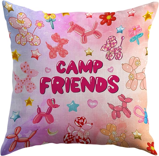Gilbins Camp Bunk Kids Autograph Pillows A Great Gift for Boys Or Girls (Dog Ballon)
