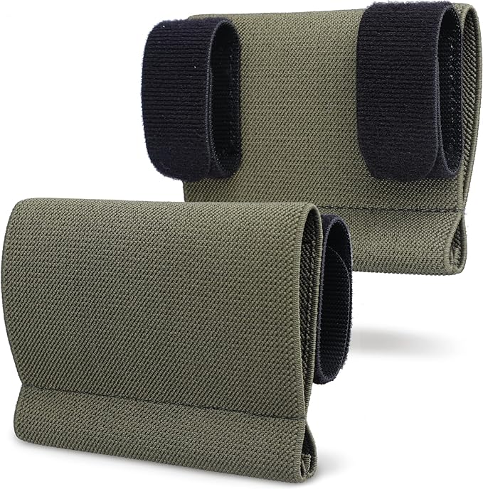 LIVANS Tourniquet Holder TQ Sleeve, Elastic Tourniquet Holder for Duty Belt Tactical Retention Band TQ Pouch Horizontal Battle Belt Accessories Survival Gear