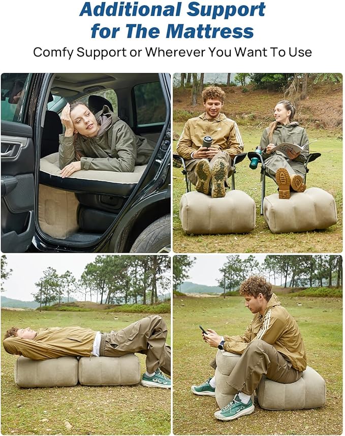 JOYTUTUS SUV Air Mattress Camping Bed