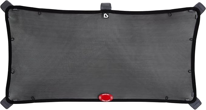 Munchkin® Brica® Magnetic Stretch to Fit™ Sun Shade, Black, 1 Pack