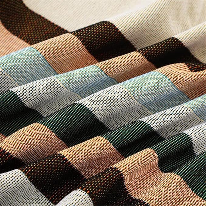Lqprom Southwest Throw Blankets Aztec Southwestern Throws Cover Boho Native American Blankets for Gift Sofa Table Bed Living Room Decor Outdoor Camping Picnic Tent Beach Car Traveling 63"x87"