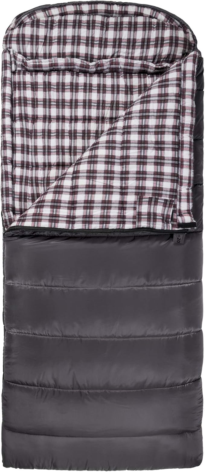 Teton Celsius XXL Sleeping Bag, Cold Weather Sleeping Bags for Adults and Kids, Camping Made Easy and Warm. Compression Sack Included, 35F, 25F, 0F, 20F Degree