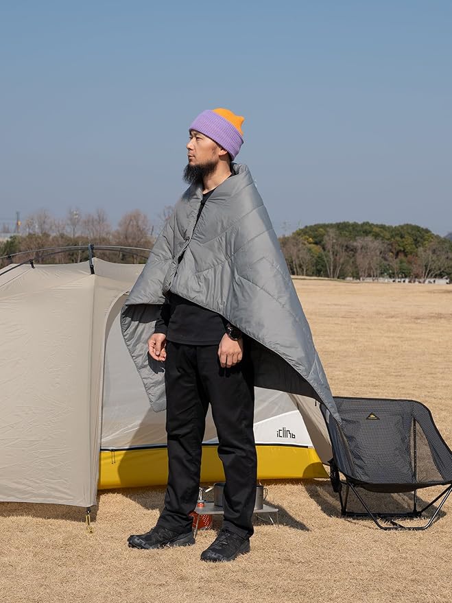 iClimb 3M Thinsulate Insulation Warm Camping Blanket Ultralight Compact