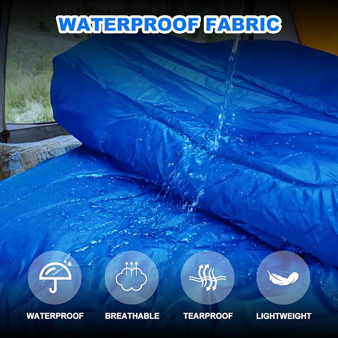 Sleeping Bags for Adults Cold Weather & Warm - Backpacking Camping Sleeping Bag for Kids 10-12, Girls, Boys - Lightweight Compact with Compression Sack